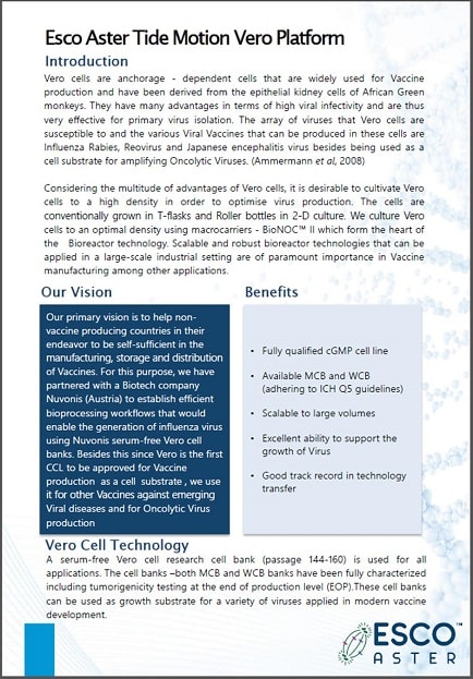 Tide Motion Vero Platform